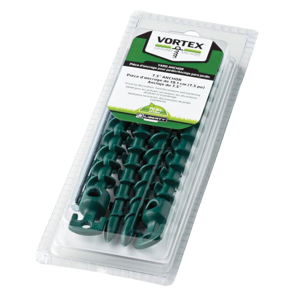 VORTEX Landscape Fabric & Stakes 4-Pack 7.5-in Plastic Landscape Stakes 1 VORTEX Landscape Fabric & Stakes 4-Pack 7.5-in Plastic Landscape Stakes