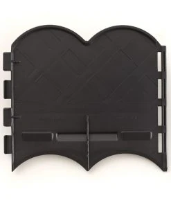 Greenscapes 40-Pack 20-ft Black Plastic Landscape Edging Section