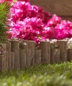 Greenes 3-ft Brown Wood Landscape Edging Section 10 Greenes 3-ft Brown Wood Landscape Edging Section -Landscaping Online Outlet 03837746