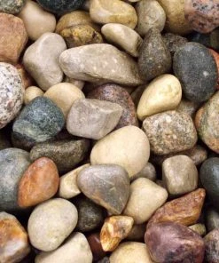 Greensmix Landscaping Rock 0.5-cu ft River Rock -Landscaping Online Outlet 05221412