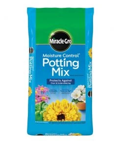 Miracle-Gro Soil & Soil Amendments Moisture Control 50-Quart Potting Soil Mix