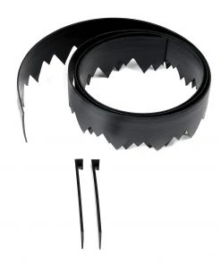 EasyFlex Pound-In Landshark 20-ft Black Plastic Landscape Edging Roll