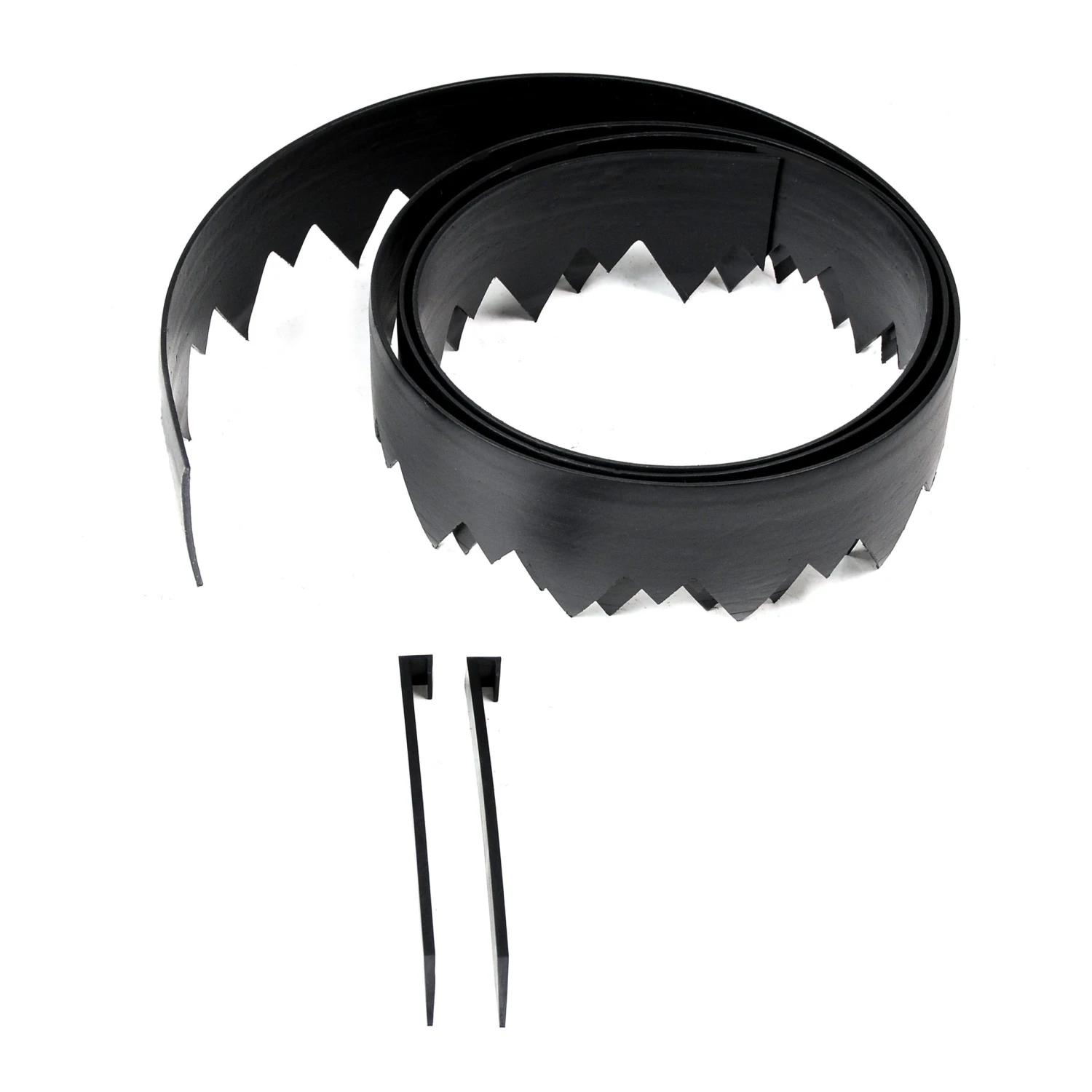 EasyFlex Pound-In Landshark 20-ft Black Plastic Landscape Edging Roll 1 EasyFlex Pound-In Landshark 20-ft Black Plastic Landscape Edging Roll