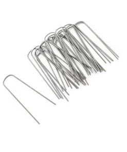 Sta-Green Landscape Fabric & Stakes 25-Pack 4-in Steel Landscape Fabric Pins -Landscaping Online Outlet 07862199