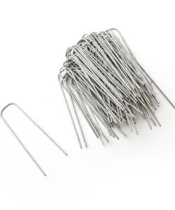 Sta-Green Landscape Fabric & Stakes 75-Pack 4-in Steel Landscape Fabric Pins -Landscaping Online Outlet 07862200