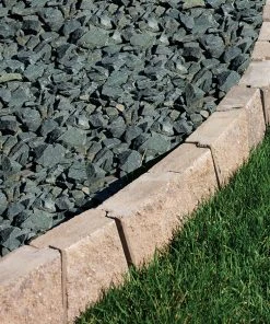 Thing Insignia 5-in L x 8-in W x 3-in H Concrete Straight Edging Stone -Landscaping Online Outlet 07921839