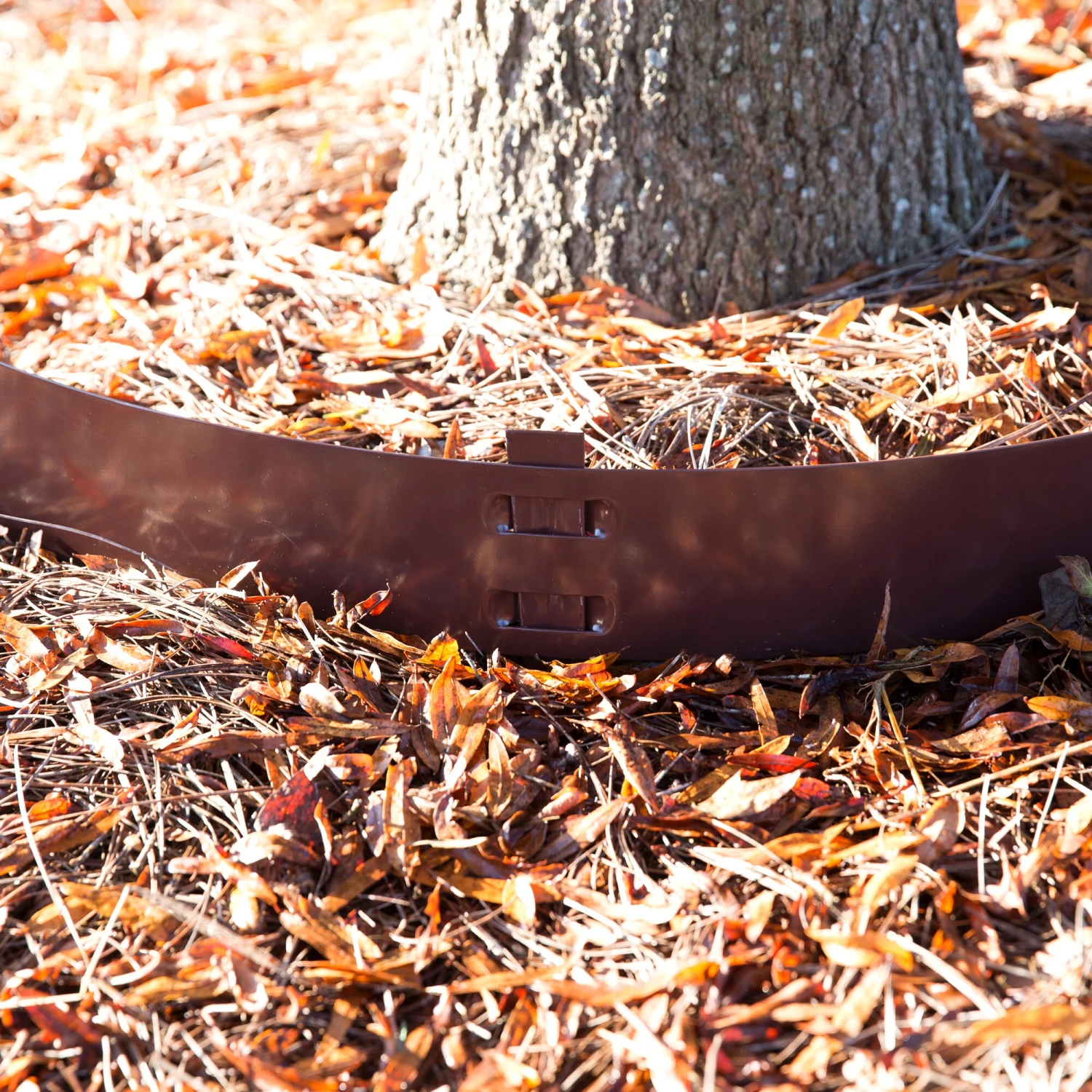 COL-MET 3-ft Brown Powder Coat Steel Landscape Edging Section 2 COL-MET 3-ft Brown Powder Coat Steel Landscape Edging Section - Image 2