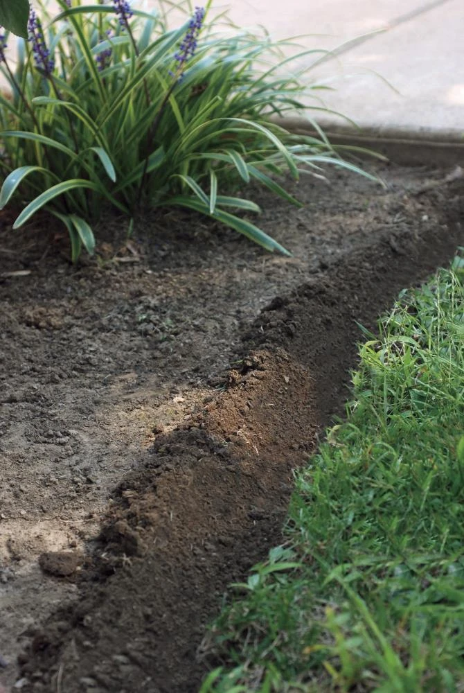 EasyFlex Pound-In Landshark 20-ft Black Plastic Landscape Edging Roll 3 EasyFlex Pound-In Landshark 20-ft Black Plastic Landscape Edging Roll - Image 3