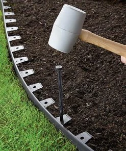 EasyFlex 40-ft Black Plastic Landscape Edging Roll -Landscaping Online Outlet 09549146