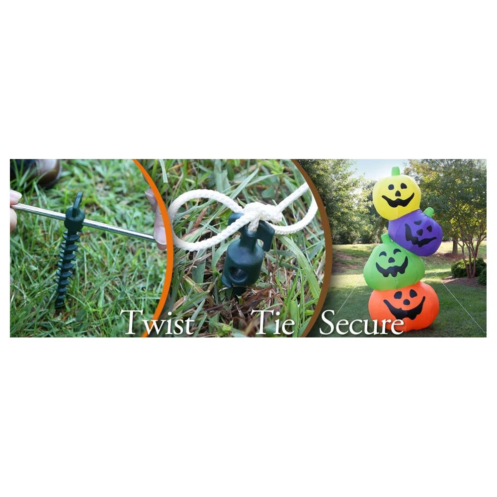 VORTEX Landscape Fabric & Stakes 4-Pack 7.5-in Plastic Landscape Stakes 3 VORTEX Landscape Fabric & Stakes 4-Pack 7.5-in Plastic Landscape Stakes - Image 3