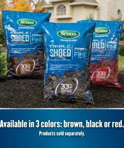 Scotts Nature Scapes Triple Shred 1.5-cu ft Red Mulch -Landscaping Online Outlet 09853215 scaled