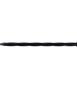 EasyFlex 144-Pack 8-in Black Plastic Edging Stake