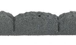 Rubberific 4-ft Gray Rubber Landscape Edging Section