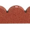 Rubberific 4-ft Red Rubber Landscape Edging Section