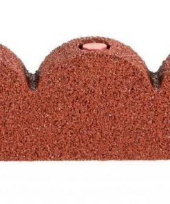 Rubberific 4-ft Red Rubber Landscape Edging Section