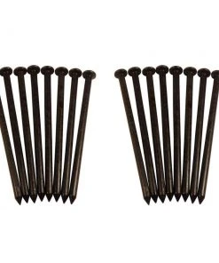 Expert Edge Edging 16-Pack 8.5-in Black Plastic Paver Spike