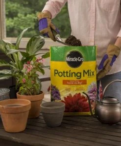 Miracle-Gro Soil & Soil Amendments All Purpose 25-Quart Potting Soil Mix 11 Miracle-Gro Soil & Soil Amendments All Purpose 25-Quart Potting Soil Mix -Landscaping Online Outlet 12477366