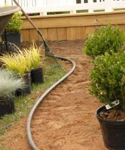 Expert Edge Professional-Grade 60-ft Black Plastic Landscape Edging Roll -Landscaping Online Outlet 15423386