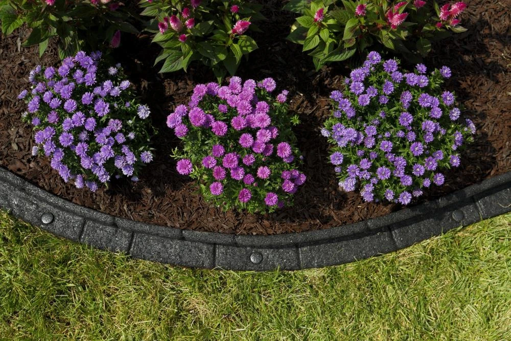 Rubberific 4-ft Black Rubber Landscape Edging Section 10 Rubberific 4-ft Black Rubber Landscape Edging Section - Image 10