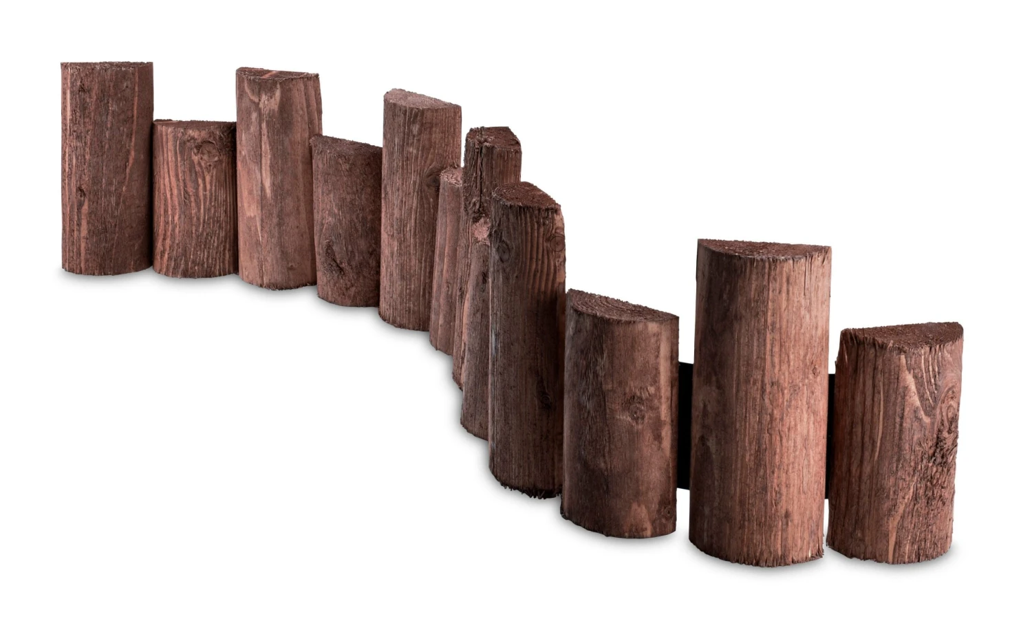 Greenes 3-ft Brown Wood Landscape Edging Section 7 Greenes 3-ft Brown Wood Landscape Edging Section - Image 7