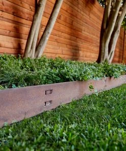 COL-MET 4-ft Green Powder Coat Steel Landscape Edging Section 7 COL-MET 4-ft Green Powder Coat Steel Landscape Edging Section -Landscaping Online Outlet 16501389