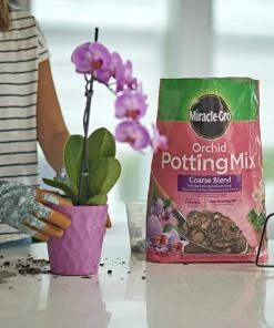 Miracle-Gro Soil & Soil Amendments Orchid 8-Quart Potting Soil Mix 14 Miracle-Gro Soil & Soil Amendments Orchid 8-Quart Potting Soil Mix -Landscaping Online Outlet 16804205