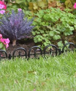 EasyFlex 8-Pack 10-ft Black Plastic Landscape Edging Bundle -Landscaping Online Outlet 40457109