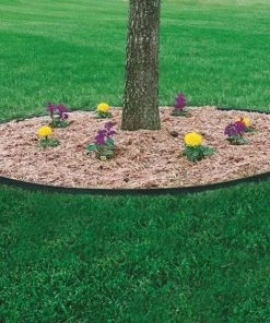 EasyFlex Heavy Duty No-Dig Landscape Edging Kit Black Landscape edging roll -Landscaping Online Outlet 40596038