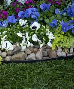 EasyFlex Heavy Duty No-Dig Landscape Edging Kit Black Landscape edging roll -Landscaping Online Outlet 40596039