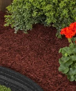 Rubberific 0.8-cu ft Red Rubber Mulch -Landscaping Online Outlet 42357319