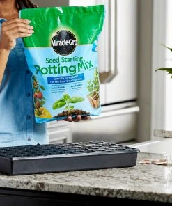 Miracle-Gro Soil & Soil Amendments Seed Starting Potting Mix 2-Pack 8-Quart Potting Soil Mix -Landscaping Online Outlet 44003985