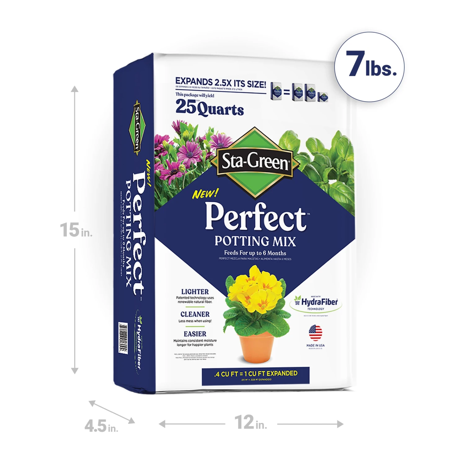 Sta-Green Soil & Soil Amendments Perfect 25-Quart Potting Soil Mix 2 Sta-Green Soil & Soil Amendments Perfect 25-Quart Potting Soil Mix - Image 2